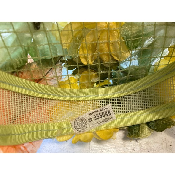 Floral Fascinator/Hat 1950s/1960s - Picture 8 of 10